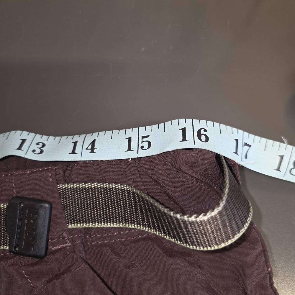 REI Convertible Pants Women 12 Brown Nylon Cargo Zip Off Hiking UPF 30+ Travel - Picture 5 of 11